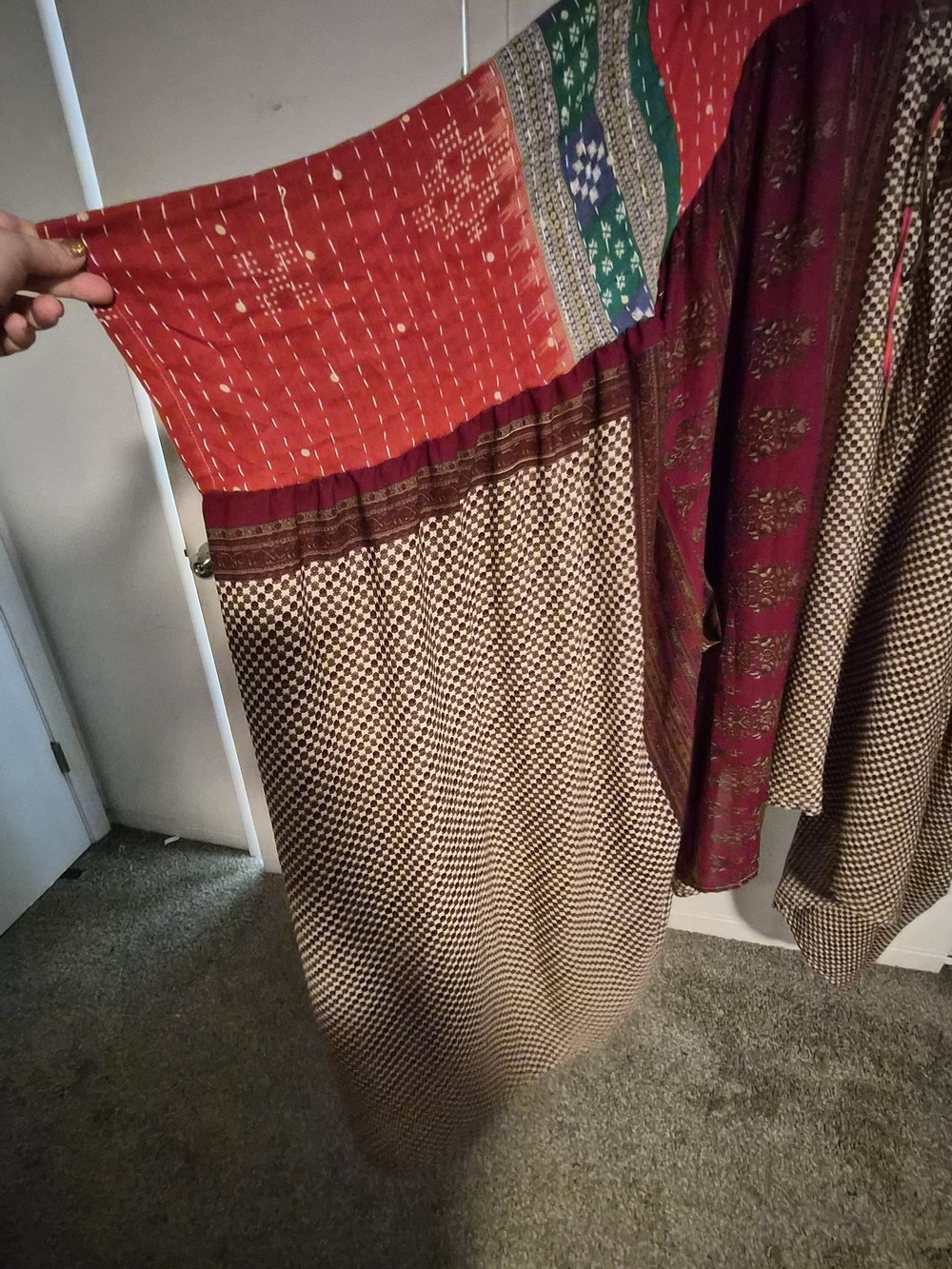 NWOT Kantha and Indian Silk Kimono - Picture 7 of 7